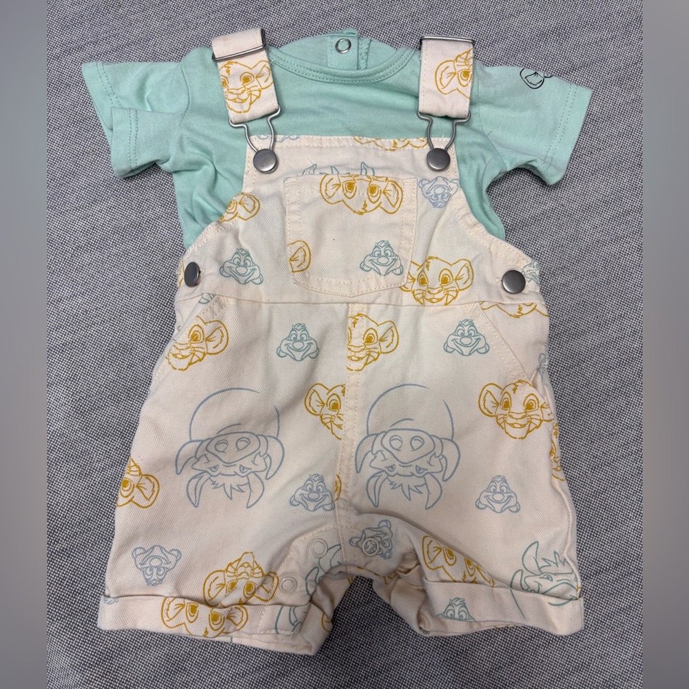 Kids Printed Overalls